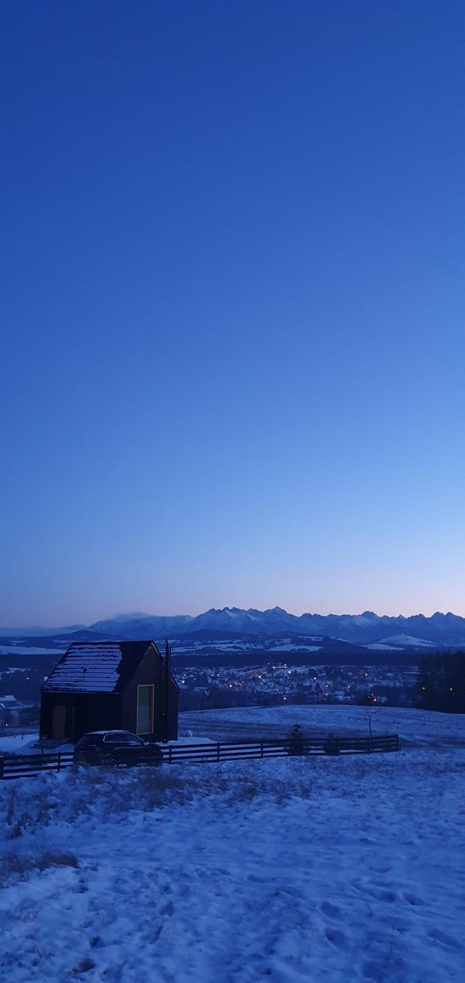 Przystan Nad Listepka Domek Nowoczesna Stodola Z Widokiem Na Tatry, Gorce I Pieniny Лопушна Екстериор снимка